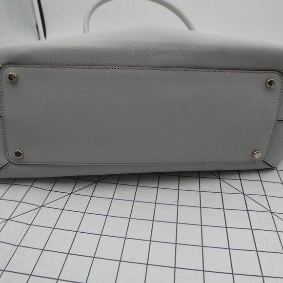Kate Spade Saffiano Leathered Purse - Silver - Picture 6 of 14